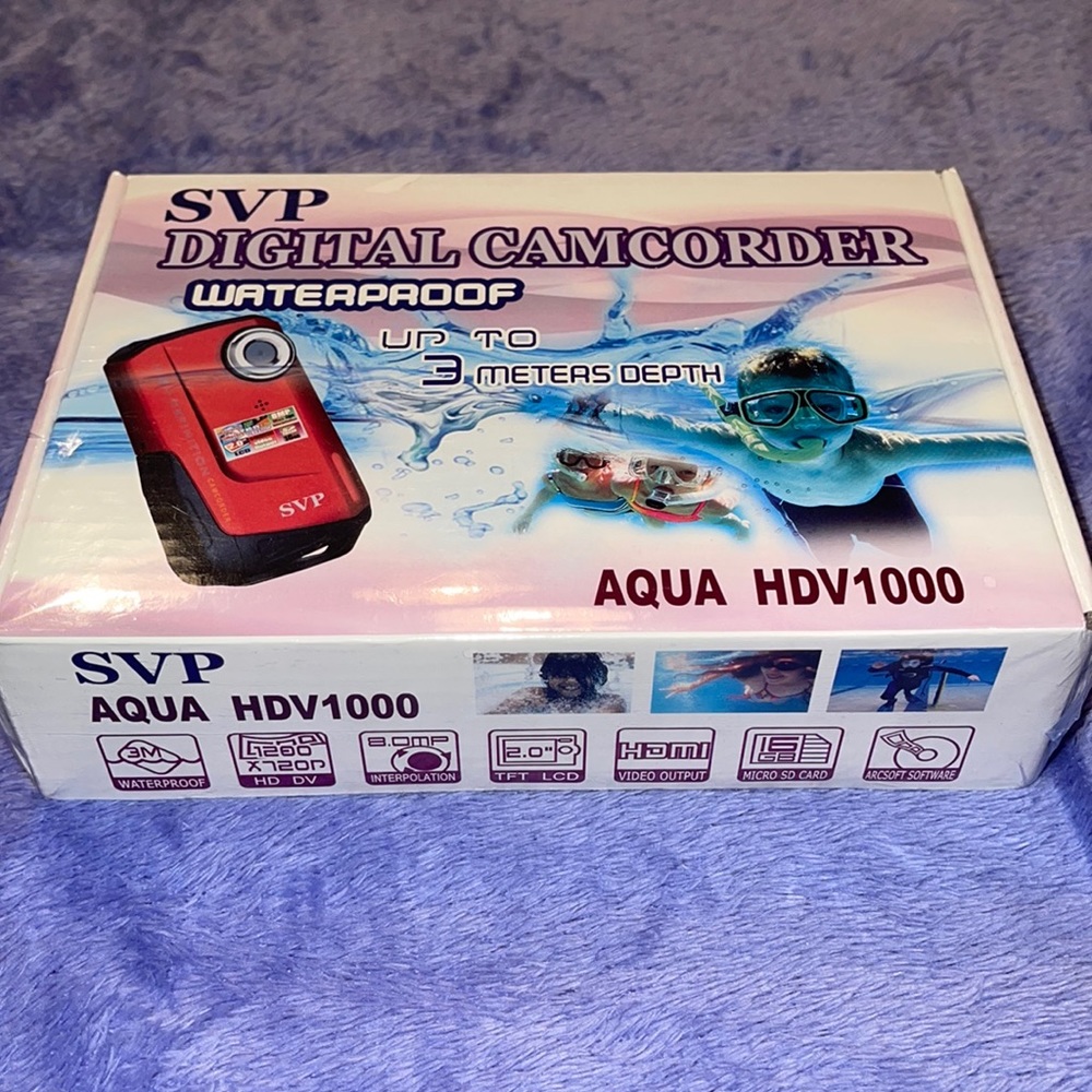 SVP waterproof digital camcorder Waterproof